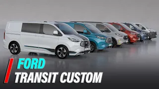 2024 Ford Transit Custom Available In Diesel, PHEV, And EV Forms