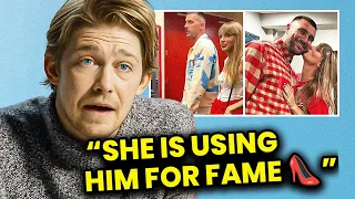 Joe Alwyn Completely LOSES It As Travis Kelce steals Taylor Swift From Him