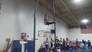 STILL RINGS ROUTINE - 2023 RED HAWK CLASSIC NAIGC MEET (MEADOWLANDS GYMNASTICS ACADEMY)