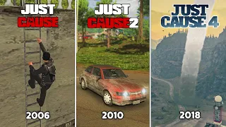 Attention to Details in Just Cause Games (2006 - 2018)