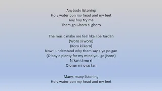 Burna Boy - 23 (lyrics)