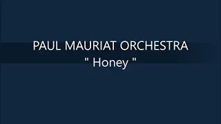 PAUL MAURIAT ORCHESTRA   Honey