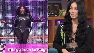 Cher judging Drag Race S16 Cher runway looks