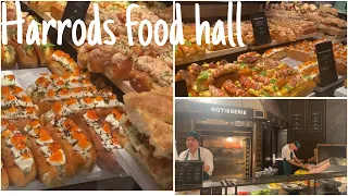 Harrods food hall # 2000 and more varieties of food # luxury shopping #luxury departmentstore London