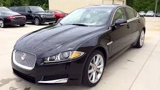 2014 Jaguar XF Supercharged 3.0 V6 AWD Exhaust, Start Up and In Depth Review