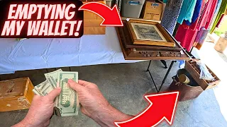 Finding Rare Antiques at a yard sale and buying them all