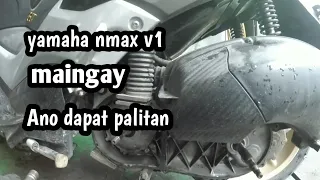 Yamaha nmax v1 na maingay ang pang gilid.Ano dapat palitan?