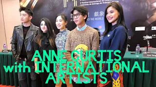 GALENG!!😍ANNE CURTIS answers INTERNATIONAL PRESS/MEDIA questions w/ ASIAN ARTISTS Iqbaal