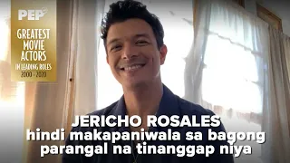 Jericho Rosales, the Greatest Movie Actor in Leading Roles 2000-2020, thanks this cinematographer