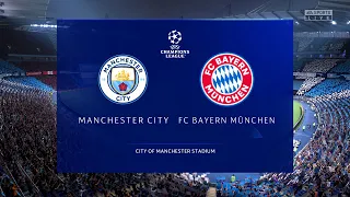 FIFA 22 - Manchester City vs Bayern Munich | UEFA Champions League - Full Match & Gameplay