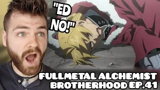 ED IS IN TROUBLE??!!!! | FULLMETAL ALCHEMIST BROTHERHOOD EPISODE 41 | New Anime Fan! | REACTION