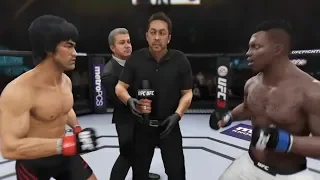 Bruce Lee vs. KSI (EA Sports UFC 3) - CPU vs. CPU - Crazy UFC 👊🤪