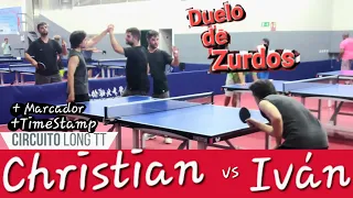 Christian vs Iván | Round 6 | #CircuitoLongTT | 13 Sept 2023 | #DuelodeZurdos #lefthand #zurdos