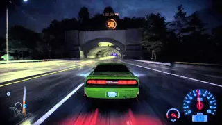 Need for Speed™ hitting 400 kph (250 mph) in my Challenger!!!!