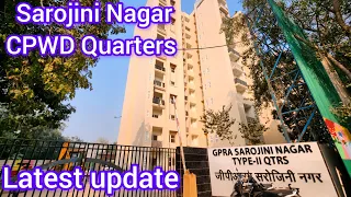 Sarojini Nagar CPWD quarters (Type-2), Allotment about to start soon.