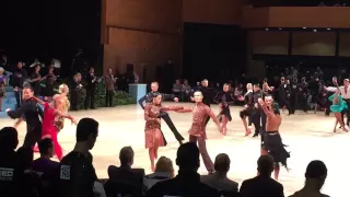 UK 2015 Amateur Latin, Gleb Cherniavskyi&Marina Steshenko, Cha-Cha