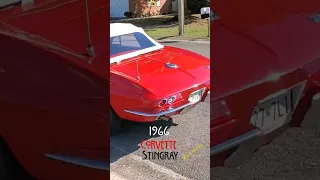 1966 Corvette stingray walk around #corvette #1966 #classiccars #carshow #musclecars #oldschool