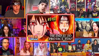 Sasuke Mangekyo Sharingan‼️ Itachi's True Story!🩸😭 Shippuden 141 REACTION MASHUP 疾風伝 海外の反応