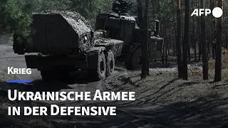 Ukrainische Armee in der Defensive | AFP