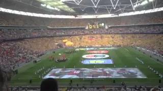 Abide with me Arsenal fans FA Cup Final 2015