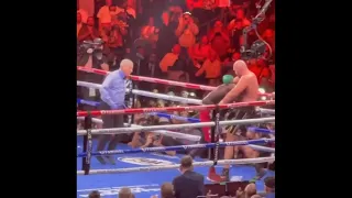 Tyson Fury KOs Deontay Wilder in round 11 to win the trilogy fight..