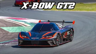 KTM X bow GT2 | Audi 5-cil.Turbo sounds & Backfire