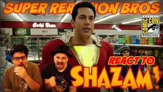 SRB Reacts to SHAZAM! Official SDCC 2018 Teaser Trailer