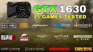 GTX 1630 Test in 15 Games in 2022 - is it good for gaming?