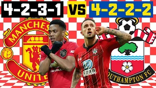 SOLSKJAER'S 4-2-3-1 vs Hasenhuttl's 4-2-2-2 | Man Utd 2-2 Southampton Tactical Analysis 2020