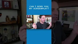 Can I Send You My Screenplay? - Screenwriting Tips & Advice from Writer Michael Jamin #Shorts