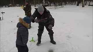 Сегодня хорошо работают поставухи. Клёвое место, Лосиный остров.