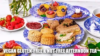 Vegan Gluten-free & Nut-free Afternoon Tea