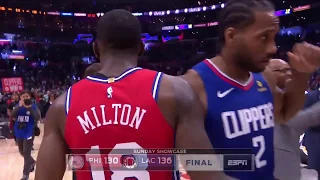 Kawhi Leads the Clips over Sixers, Clippers won 4th straight- Full Game Highlights - March 1, 2020
