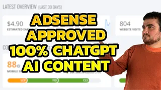 How To Get Your ChatGPT Content Powered Website Approved by Google AdSense (AI SEO)