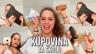 BACK TO SCHOOL KUPOVINA *sta je u Nadjinoj torbi?*