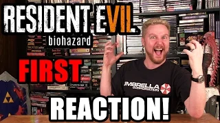 RESIDENT EVIL VII REACTION - Happy Console Gamer