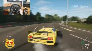 Lamborghini Diablo - Forza Horizon 4 | Logitech g29 gameplay