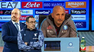 Spalletti su Sarri: "Non ha vinto a Napoli? Sento parlare solo del suo calcio! Benitez invece..."