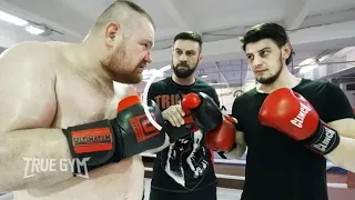 Дацик против Пулеметчика - Масса против скорости - Бой по правилам бокса_HDufc mma GMA top dog strel