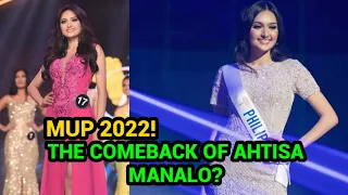 AHTISA MANALO COMEBACK SA MISS UNIVERSE PHILIPPINES 2022?