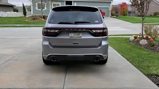 2021 Dodge Durango RT, Tow N Go cold start