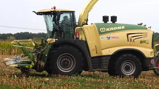 Krone - John Deere - Fendt - MAN / Maissilage - Silaging Maize  2023  pt1