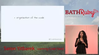 BathRuby 2015 - Learning Code Good