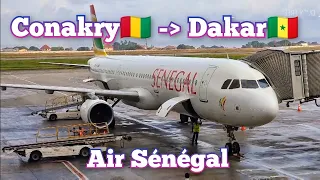 AIR SÉNÉGAL CONAKRY TO DAKAR - AIRBUS A321