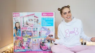 Barbie Dreamhouse Step By Step Assembly | Unboxing New Doll House With Pool, Bunk Bed And Slide