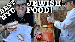 Best JEWISH FOOD NYC: Russ & Daughters Appetizers - Bagels, Lox & Babka