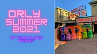 Orly Summer 2021 Electric Escape Nail Polish Collection Swatches/Comparisons from Pike Place Market