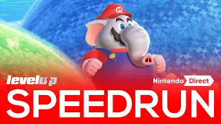 Nintendo Direct: ¡tenemos MARIO ELEFANTE! - SPEEDRUN: bombazos y anuncios