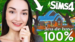 Une maison dans les arbres 100% JEU DE BASE ! | Challenge Sims 4