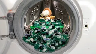 Experiment - Hundreds of  Pods  - in a Washing Machine